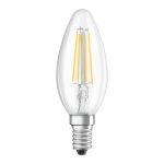 Osram Parathom Retrofit Classic LED E14 Bougie Filament Claire 4W 470lm - 865 Lumière du Jour | Équivalent 40W