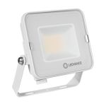 Ledvance Projecteur LED Compact Blanc 20W 1800lm 100D - 830 Blanc Chaud | IP65 - Symétrique 