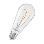 Osram Vintage 1906 LED E27 Edison Filament Claire 7.2W 806lm - 927 Blanc Très Chaud | Meilleur Rendu Des Couleurs - Dimmable - Équivalent 60W