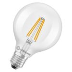 Ledvance Classic LED Globe E27 Globe Filament Claire 3.8W 806lm - 827 Blanc Très Chaud | Équivalent 60W