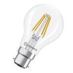 Ledvance Classic LED B22 Poire Filament Claire 3.4W 470lm - 827 Blanc Très Chaud | Équivalent 40W