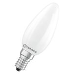 Ledvance Classic LED E14 Bougie Dépolie 3.4W 470lm - 827 Blanc Très Chaud | Équivalent 40W