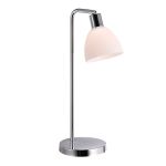 Nordlux Lampe De Chevet Ray Métal et Verre Chrome | Convient pour 1x E14