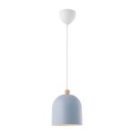Nordlux Gaston Suspension Luminaire Métal et Bois Bleu | Convient pour E27