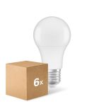 Lot 6x Ledvance Classic LED E27 Poire Dépolie 8.8W 806lm - 827 Blanc Très Chaud | Dimmable - Équivalent 60W