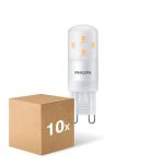 Lot 10x Philips CorePro LED Capsule G9 Dépolie 2.7W 300lm - 827 Blanc Très Chaud | Dimmable - Équivalent 25W