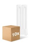 Lot 10x Ledvance Dulux F LED 20W - 830 Blanc Chaud | 4-Pins - Équivalent 36W