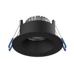Noxion Spot LED Ares Profond ring Noir 6W 540lm 927-940 3CCT - avec Inner Cercle  Noir | Diamètre 68mm