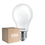 Lot 10x Philips Master LED E27 Poire Filament Dépolie 5.9W 806lm - 922-927 Dim To Warm | Meilleur Rendu Des Couleurs - Dimmable - Équivalent 60W