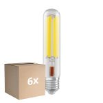 Lot 6x Ledvance LED Ampoule NAV LED FIL V E40 41W 7000lm - 727 Blanc Très Chaud | Équivalent 100W