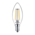 Philips Corepro LED Bougie E14 Filament Claire 4.3W 470lm - 827 Blanc Très Chaud | Équivalent 40W
