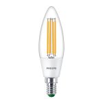 Philips MASTER LED Bougie Ultra Efficient E14 Bougie Claire 2.3W 485lm - 840 Blanc Froid | Équivalent 40W