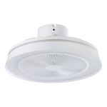 Eglo Ventilateur Vallonia 1 ABS Blanc 31.7W 3200lm - 827-865 Variable Blanc + RGB | Dimmable
