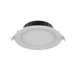 Noxion Downlight LED Hera Plat Encastré Blanc 15W 1500lm 80D - 827-830-840 CCT | 166mm - Diamètre 144mm