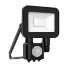 Noxion Projecteur LED Beamy G2 Noir 10W 1000lm 100D - 830 Blanc Chaud | IP65 - Capteur de mouvement - Symétrique