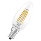 Ledvance Classic LED E14 Bougie Filament Claire 2.5W 470lm - 827 Blanc Tr&egrave;s Chaud | Dimmable - &Eacute;quivalent 40W