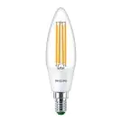 Philips MASTER LED Bougie E14 Filament Claire 2.3W 485lm - 840 Blanc Froid | Équivalent 40W