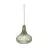 It's about RoMi Suspension Luminaire Venice Verre Vert | Convient pour 1x E27 