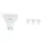 Lot 4x Osram Parathom Retrofit Spot LED GU10 PAR16 5W 250lm 120D - 827 Blanc Très Chaud | RGBW - Dimmable - Équivalent 25W