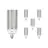 Lot 6x Ledvance LED ampoule HQL LED P E40 90W 13000lm - 840 Blanc Froid | Équivalent 250W