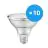 Lot 10x Ledvance Spot LED E27 PAR20 6.4W 350lm 36D - 927 Blanc Très Chaud | Meilleur Rendu Des Couleurs - Dimmable - Équivalent 75W