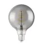 Osram Vintage 1906 LED E27 Globe Filament Smoke 125mm 5W 140lm - 818 Blanc Très Chaud | Équivalent 15W