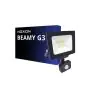 Noxion Projecteur LED Beamy G3.1 Noir 30W 3300lm 110D - 830 Blanc Chaud | IP65 - Détecteur de Mouvement et de Lumière - Symétrique 