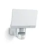 Steinel Projecteur LED XLED Home Argent 14.8W 1184lm - 830 Blanc Chaud | IP44 - Détecteur de mouvement et de lumière - Symétrique