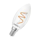 Osram Vintage 1906 LED Classic Slim E14 Bougie Filament Claire 3.1W 300lm - 927 Blanc Très Chaud | Meilleur Rendu Des Couleurs - Dimmable - Équivalent 25W