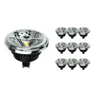 Lot 10x Noxion Lucent Spot LED GU10 AR111 12W 600lm 40D - 927 Blanc Très Chaud | Meilleur rendu des couleurs - Dimmable - Équivalent 80W