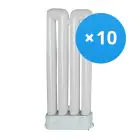 Lot 10x Osram Dulux F 36W 830 | Blanc Chaud - 4-Pins