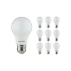 Lot 10x Noxion Lucent Classic LED E27 Poire Dépolie 8.5W 806lm - 827 Blanc Très Chaud | Équivalent 60W