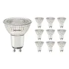 Lot 10x Noxion PerfectColor Spot LED GU10 PAR16 4W 345lm 60D - 930 Blanc Chaud | Meilleur rendu des couleurs - Dimmable - Équivalent 50W