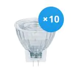 Lot 10x Ledvance Performance Spot LED Réflecteur GU4 MR11 4.5W 345lm 36D - 927 Blanc Très Chaud | Meilleur rendu des couleurs - Dimmable - Équivalent 35W