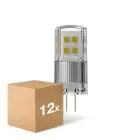 Lot 12x Noxion Bolt LED Capsule G4 2W 200lm - 827 Blanc Très Chaud | Dimmable - Équivalent 21W