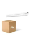 Lot 4x Ledvance Réglette LED Linear Compact High Output 20W 2000lm - 840 Blanc Froid | 120cm