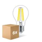 Lot 6x Philips MASTER Value LED Ampoule E27 Poire Claire 7.8W 1055lm - 927 Blanc Très Chaud | Meilleur Rendu Des Couleurs - Dimmable - Équivalent 75W