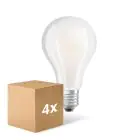 Lot 4x Ledvance  Classic LED E27 Poire Filament Dépolie 24W 3452lm - 827 Blanc Très Chaud | Équivalent 200W