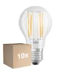 Lot 10x Ledvance Classic LED E27 Poire Filament Claire 7.5W 1055lm - 940 Blanc Froid | Meilleur Rendu Des Couleurs - Dimmable - Équivalent 75W