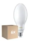 Lot 6x Philips LED TrueForce Core HPL E27 24.5W 4000lm - 830 Blanc Chaud | Équivalent 125W