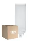 Lot 10x Ledvance Dulux-TE LED 10W 1100lm - 840 Blanc Froid | 4-Pins - Équivalent 26W