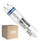 Lot 10x Philips Tube LED T8 MASTER (HF) High Output 8W 1000lm - 865 Lumière Du Jour | 60cm - Équivalent 18W