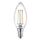 Philips Corepro LED Bougie E14 Filament Claire 2W 250lm – 840 Blanc Froid | Équivalent 25W