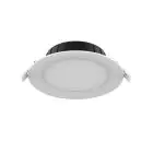 Noxion Downlight LED Hera Plat Encastré Blanc 15W 1500lm 80D - 827-830-840 CCT | 166mm - Diamètre 144mm