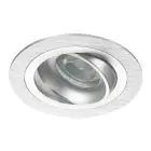 Noxion Encastré Spot Logic MR16 inclinable Aluminium | Diamètre 80mm - GU10 Culot