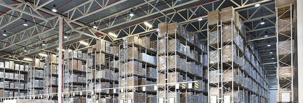 L'éclairage dans les entrepôts