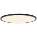 Brilliant Tuco Plafondlamp Kunststof Zwart Wit 32W 3900lm - 830-865 CCT | 500mm - Afstandsbediening Dimbaar