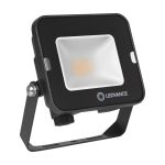 Ledvance LED Breedstraler Compact Zwart 10W 900lm 100D - 830 Warm Wit | IP65 - Symmetrisch 