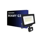 Noxion LED Breedstraler Beamy G3 50W 5500lm 110D - 840 Koel Wit | IP65 - Bewegings- En Lichtsensor - Symmetrisch
