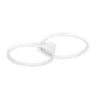 Eglo Plafondlamp Amandolo Staal Wit 19.5W 2400lm - 827-865 Afstembaar Wit + RGB | Dimbaar